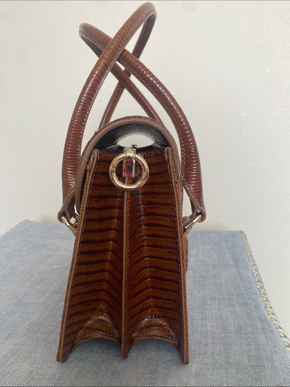 Brahmin Small Hailee Carmel Jardim and matching Jane wallet NWOT - Picture 2 of 5